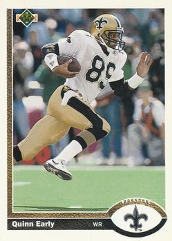Quinn Early New Orleans Saints 1991 Upper Deck NFL #692